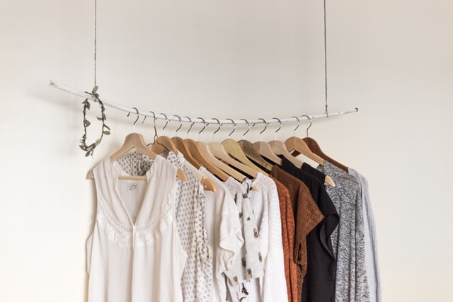 De-cluttered and Organised Wardrobe